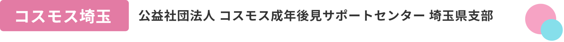 公益社団法人コスモス成年後見サポートセンター 埼玉県支部